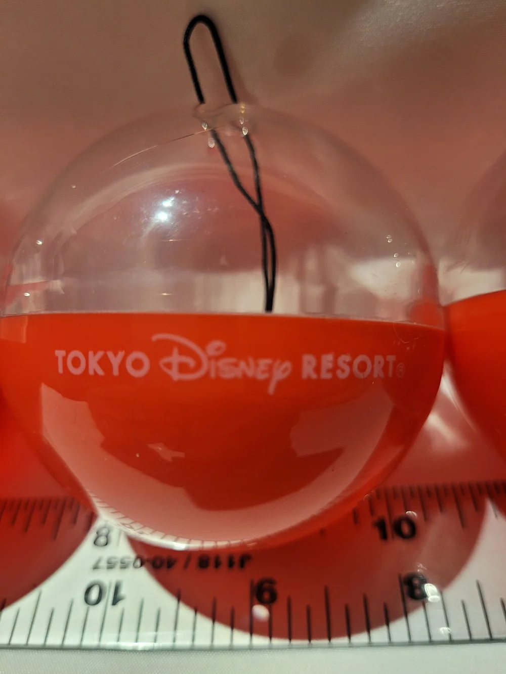 Set of 3 Disney Mickey Mouse Red Pants Gacha Capsules